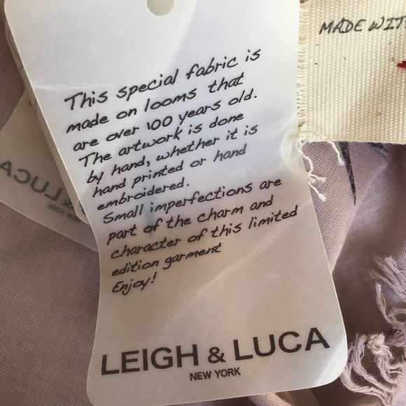 NWT Leigh & Luca Star Ombré Scarf - Picture 6 of 8